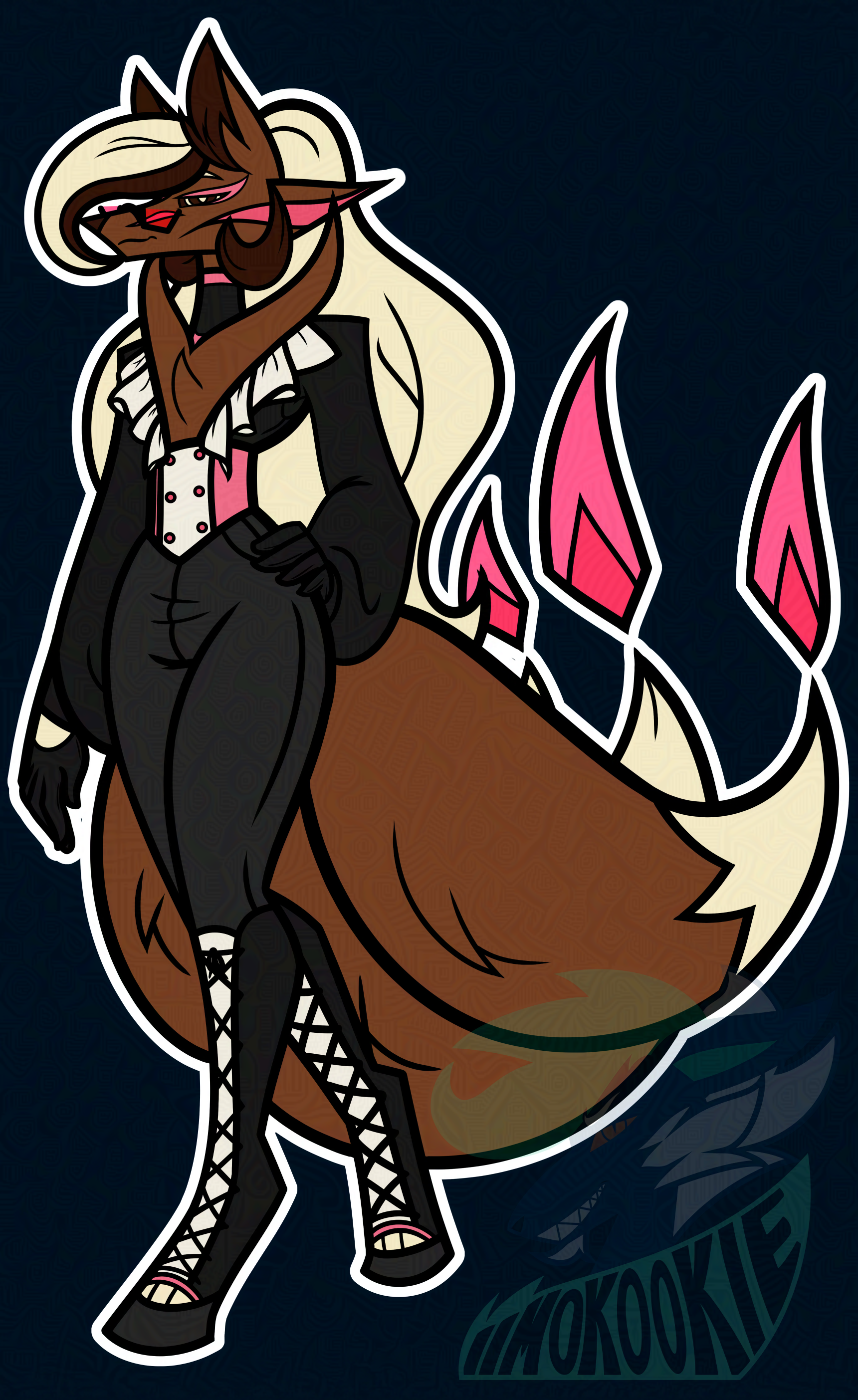 Example of standard character design.